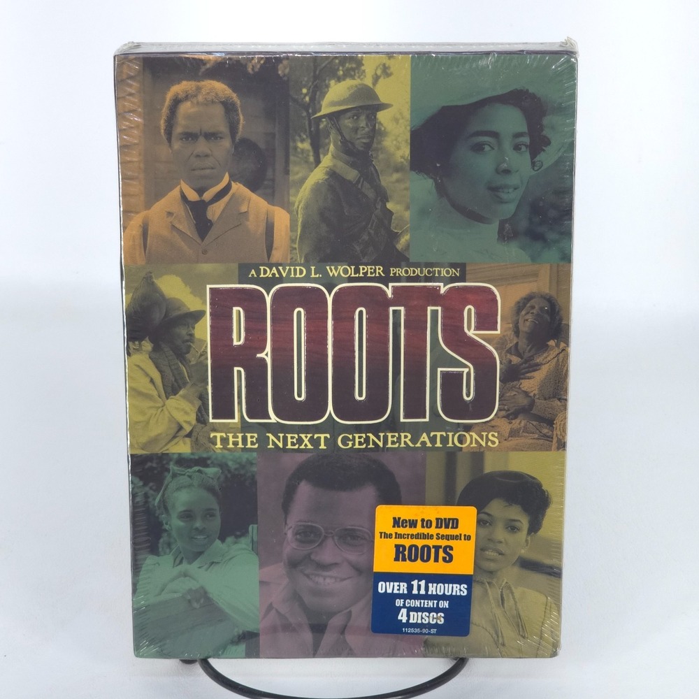 Roots The Next Generations 4 Disc Complete DVD Box Set Sealed New David Wolper